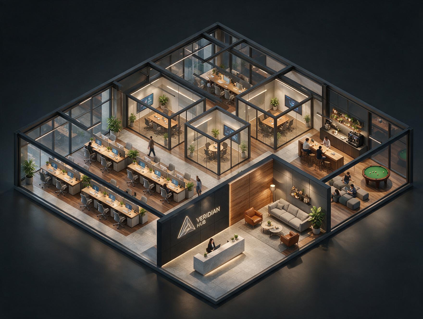ACE Edit Office / Operator Floor 3D view